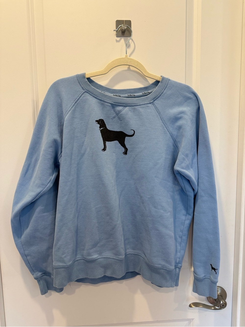 The Black Dog Light Blue Crewneck Sweatshirt
